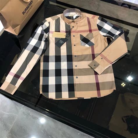 burberry shirt men replica|authentic burberry labels.